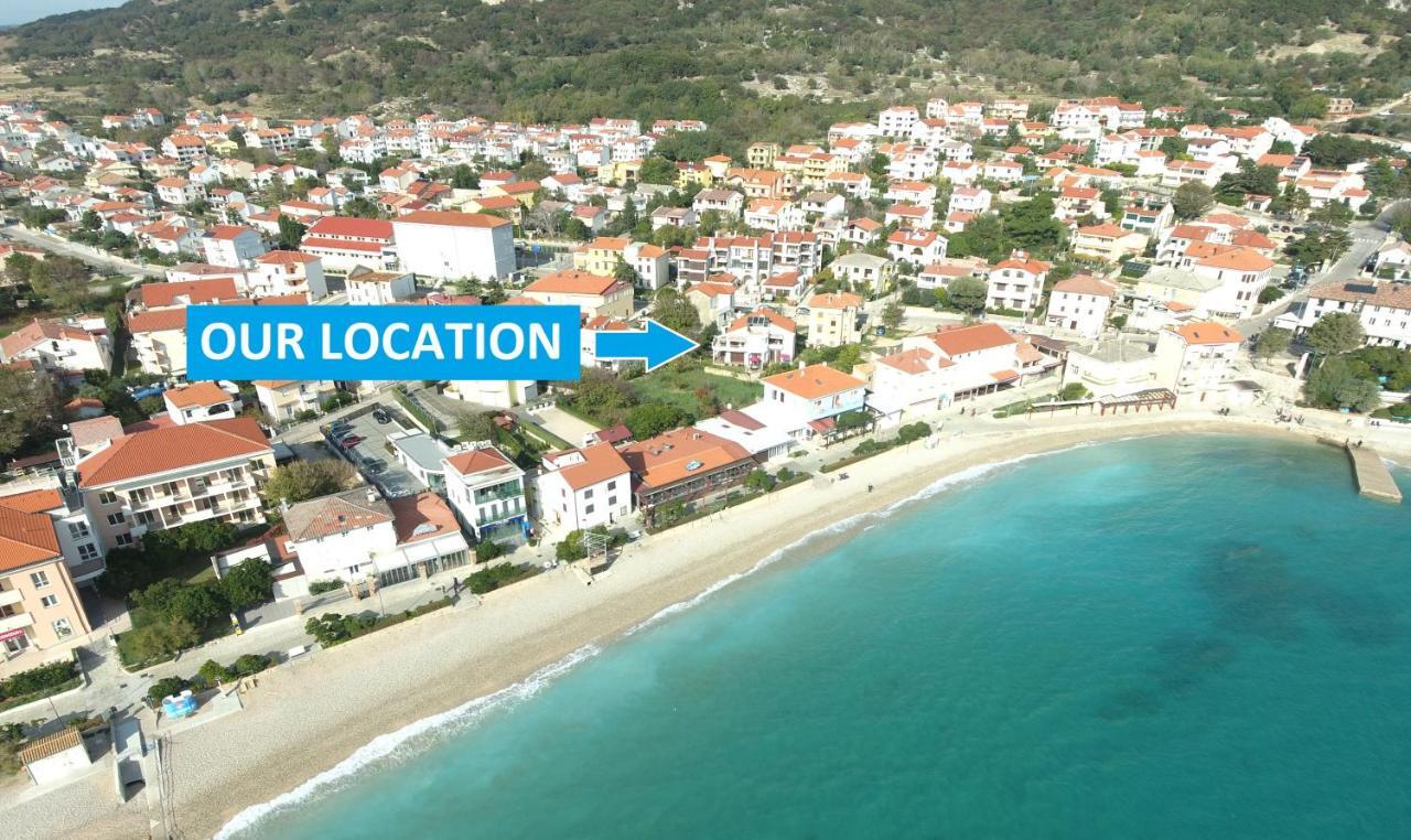 Apartments Irena Baška Kültér fotó